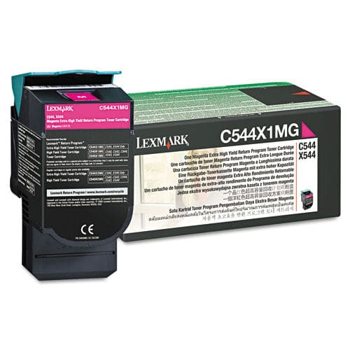 Lexmark C544x1mg Return Program Extra High-yield Toner 4,000 Page-yield Magenta - Technology - Lexmark™