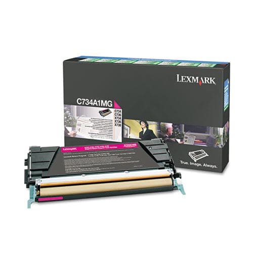 Lexmark C734a2cg Toner 6,000 Page-yield Cyan - Technology - Lexmark™