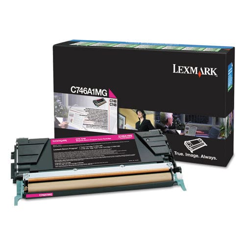 Lexmark C746a1mg Return Program Toner 7,000 Page-yield Magenta - Technology - Lexmark™