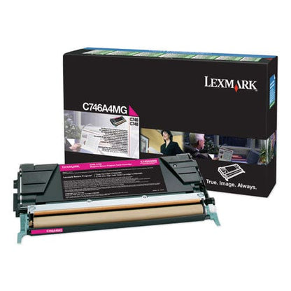 Lexmark C746a4mg Return Program Toner 7,000 Page-yield Magenta Taa Compliant - Technology - Lexmark™
