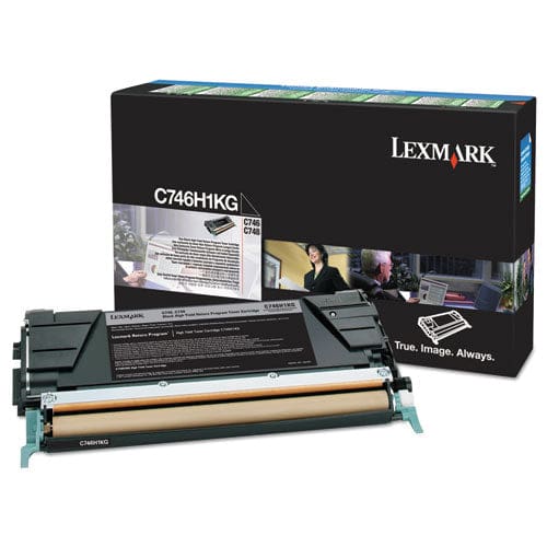 Lexmark C746h4kg Return Program High-yield Toner 12,000 Page-yield Black Taa Compliant - Technology - Lexmark™