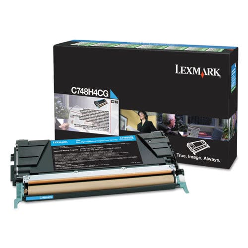 Lexmark C748h1cg Return Program High-yield Toner 10,000 Page-yield Cyan Taa Compliant - Technology - Lexmark™