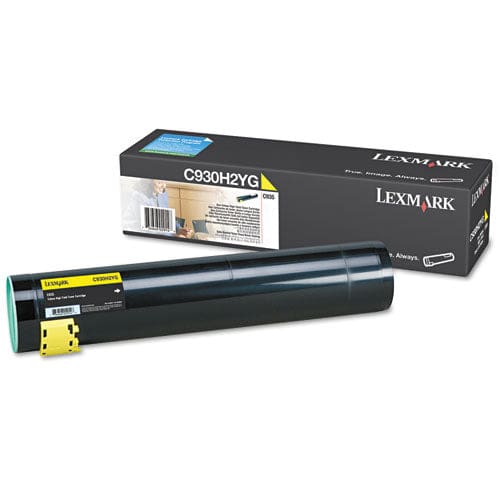 Lexmark C930h2yg High-yield Toner 24,000 Page-yield Yellow - Technology - Lexmark™