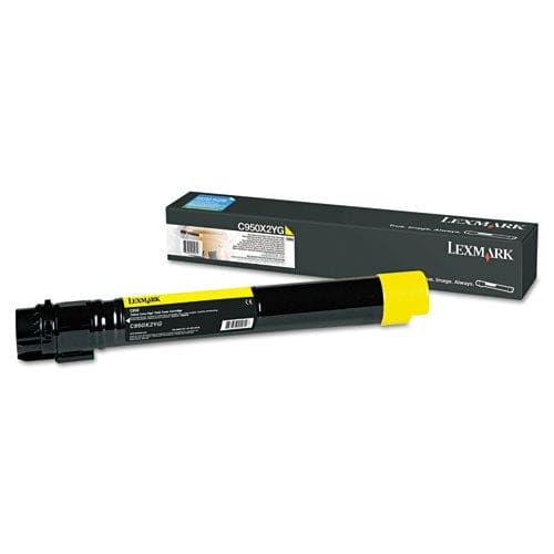 Lexmark C950x2yg Extra High-yield Toner 22,000 Page-yield Yellow - Technology - Lexmark™