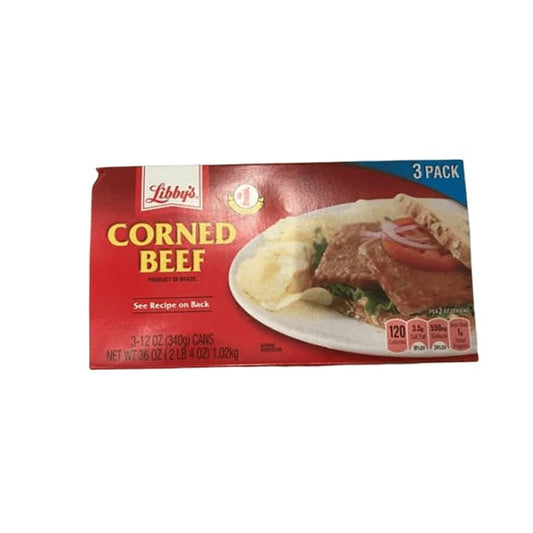 Libby's Corned Beef 12 oz Can (Pack of 3) - ShelHealth.Com