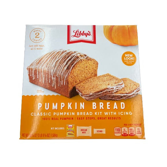 LIBBY’S Pumpkin Bread Kit with Icing kit 57 oz. - LIBBY’S