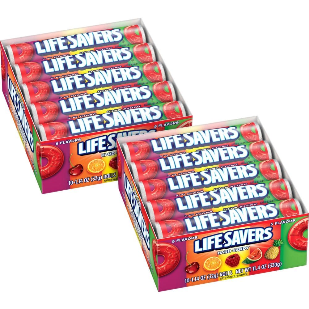 Life Savers Original 5 Flavors Hard Candy (3.29 oz. 20 ct.) - Bulk Pantry - Life Savers