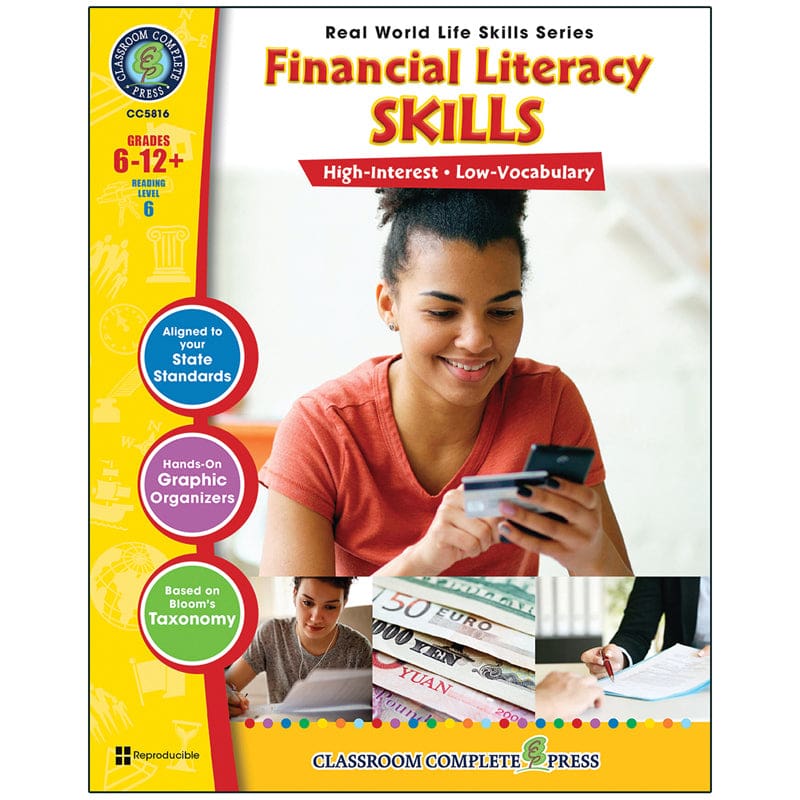 Life Skills Financial Literacy Read World (Pack of 2) - Money - Classroom Complete Press