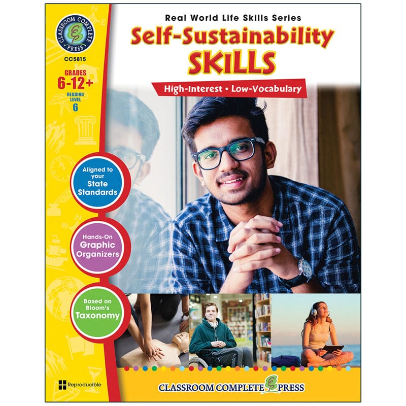 Life Skills Self-Sustainability Real World (Pack of 2) - Self Awareness - Classroom Complete Press