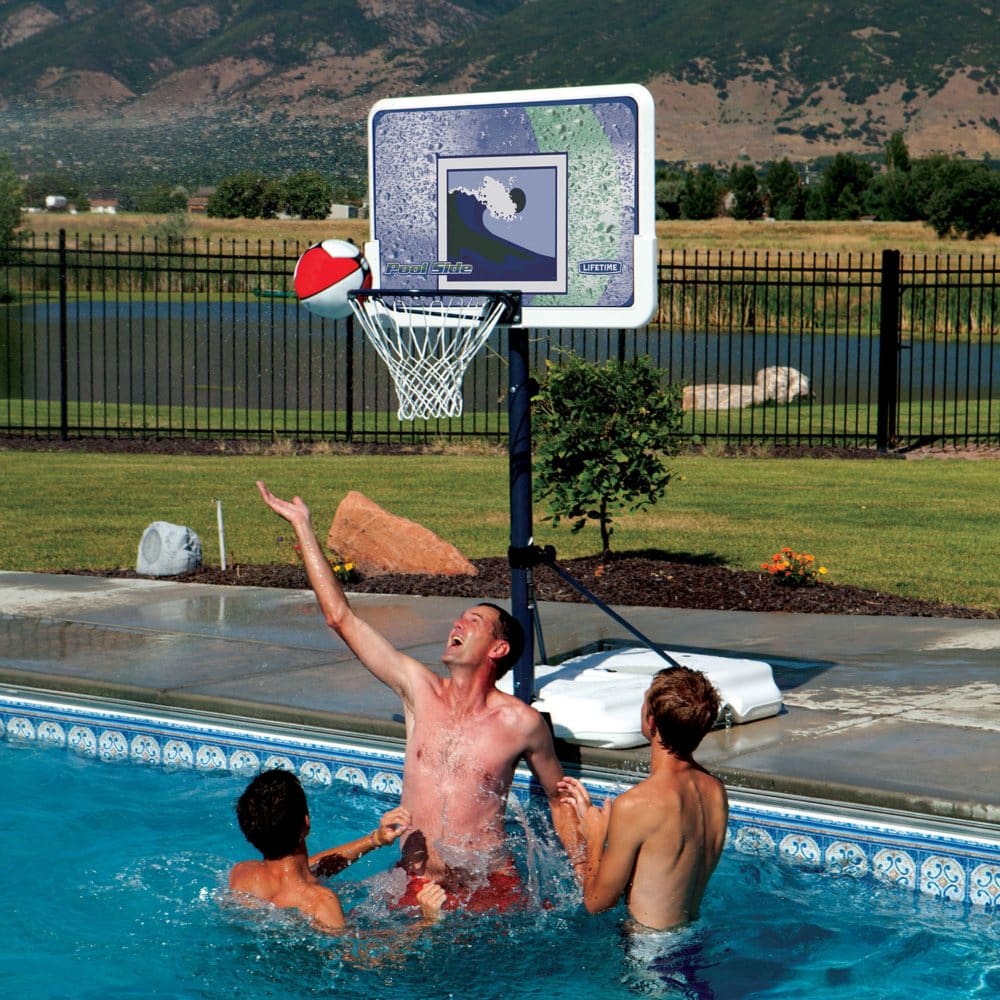 Lifetime 44 Impact Poolside Basketball System - Pools & Water Fun - Lifetime