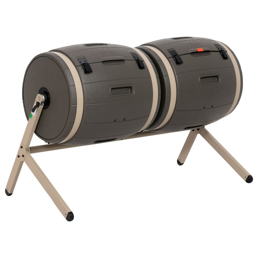 Lifetime Double Bin Rotating Composter (100 gallon) | ShelHealth