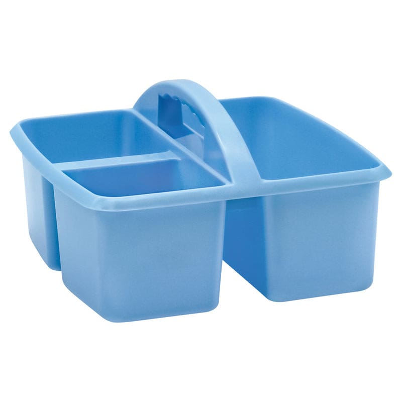 Light Blue Plastic Storage Caddy (Pack of 10) - Storage Containers - Teacher Created Resources
