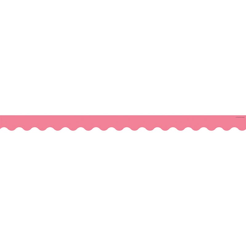 Light Pink Scalloped Border Trim (Pack of 10) - Border/Trimmer - Teacher Created Resources