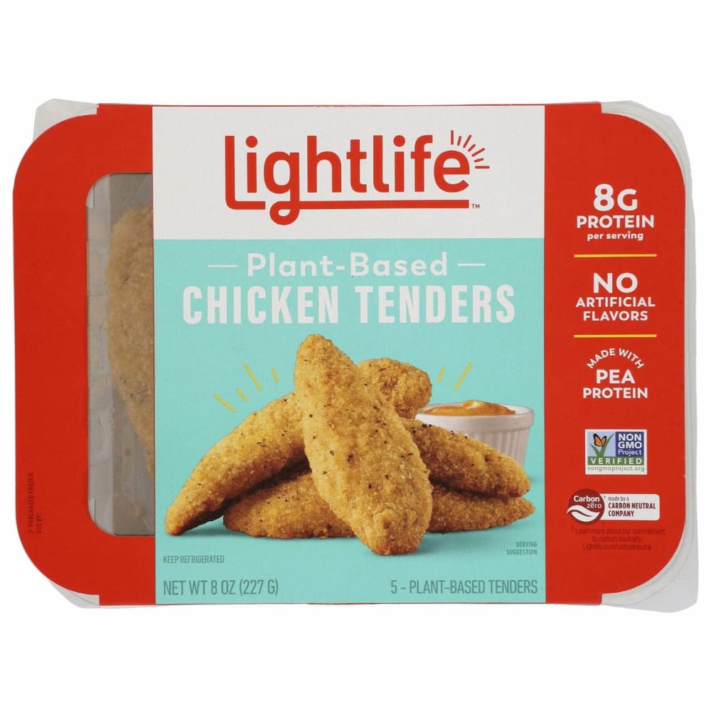 Lightlife Grocery > Frozen LIGHTLIFE: Chicken Tenders Plnt Bsd, 8 oz