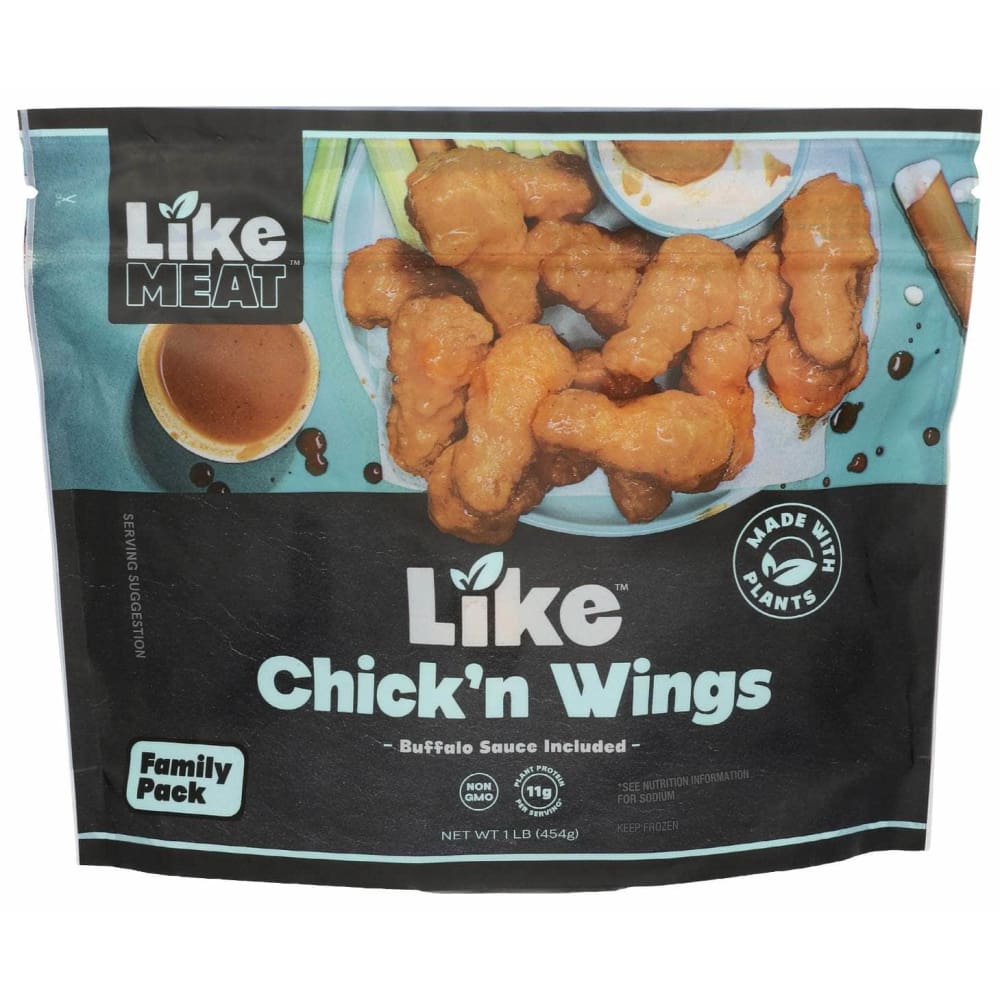 LIKEMEAT Grocery > Frozen LIKEMEAT: Plant Based Chicken Wings, 16 oz