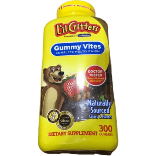 Lil Critters Gummy VITES Complete Multivitamin, 300 Gummies - ShelHealth.Com