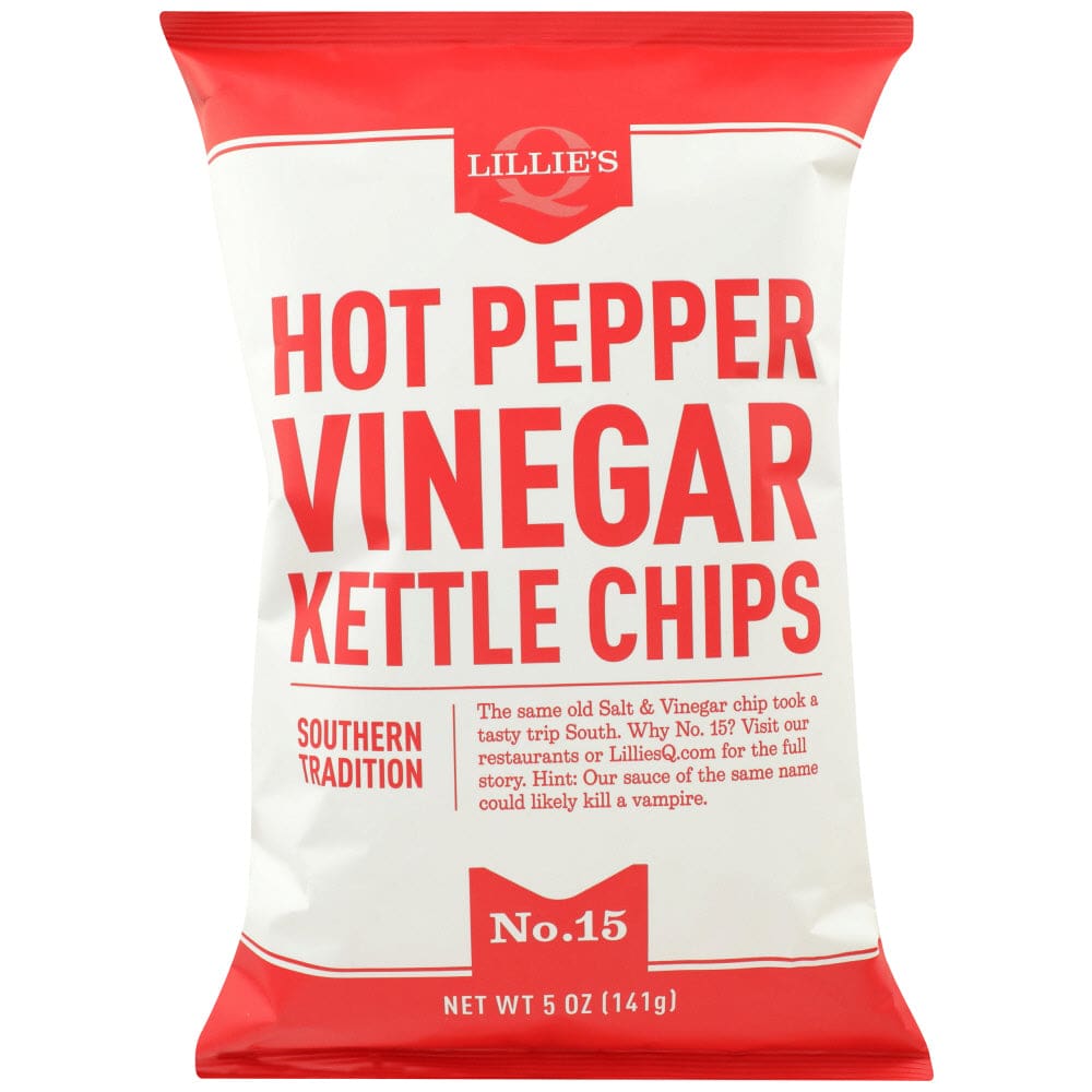 LILLIES Q: Hot Pepper Vinegar Kettle Chips 5 oz - Grocery > Snacks > Chips - LILLIES Q