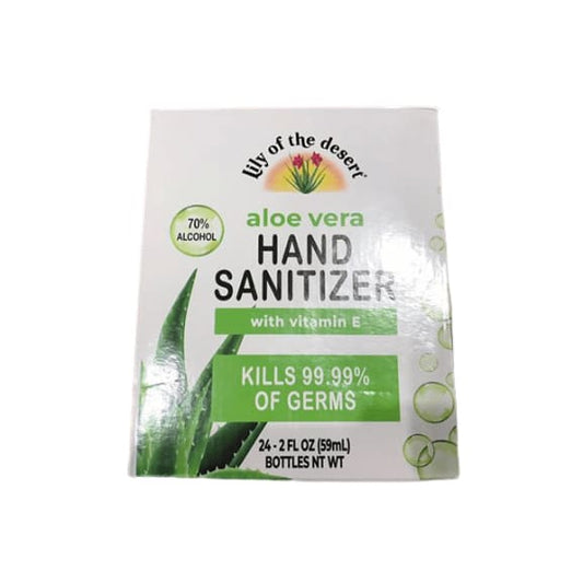 Lily Of The Desert Hand Sanitizer with Aloe, 2 x 24 oz. - ShelHealth.Com