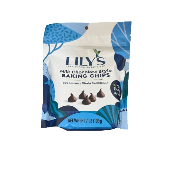 Lily's Baking Chips, Multiple Choice Flavor, 7 oz (Case of 4) ShelHealth