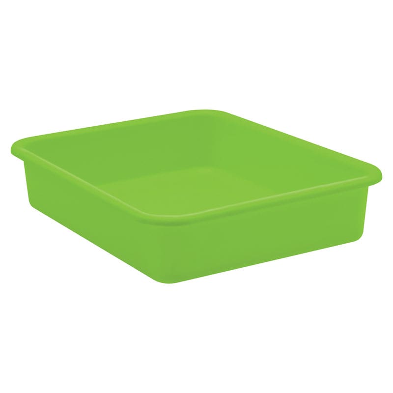 Lime Large Plastic Letter Tray (Pack of 8) - Storage Containers - Teacher Created Resources