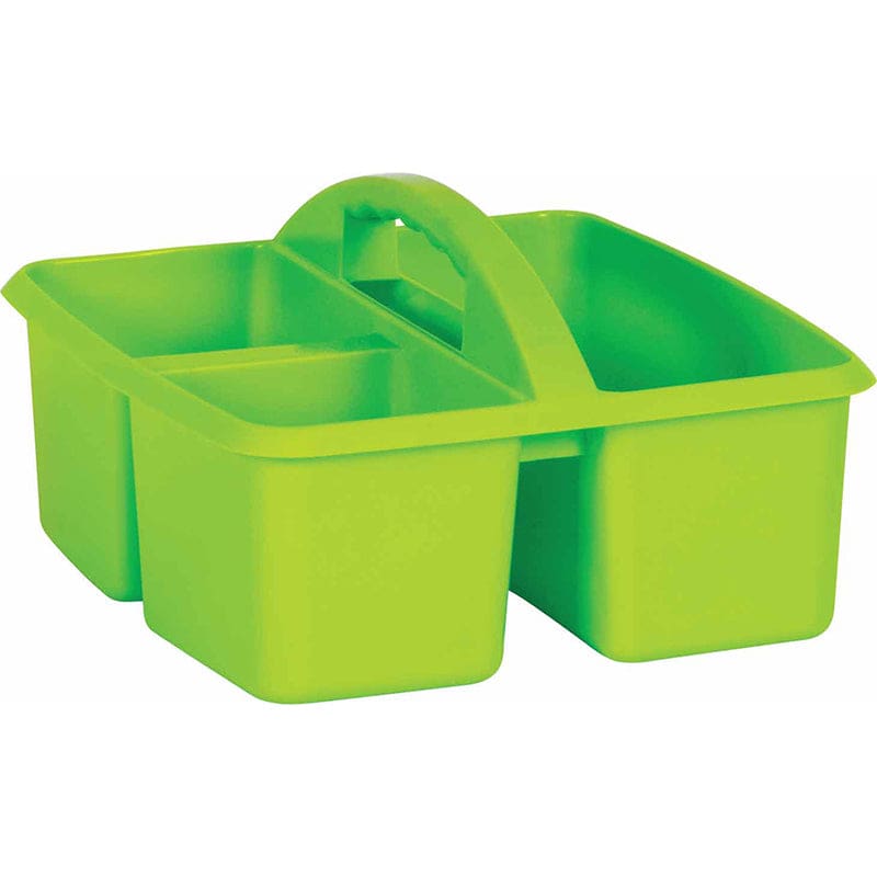 Lime Plastic Storage Caddy (Pack of 10) - Storage Containers - Teacher Created Resources
