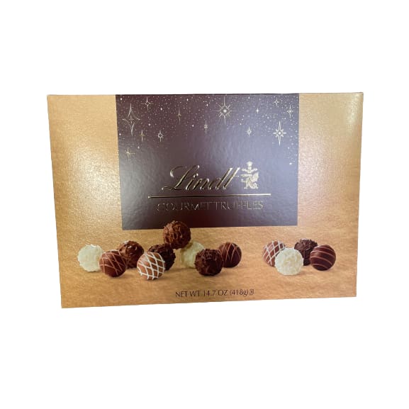 Lindt Gourmet Chocolate Truffles Gift Box, 14.7 oz. ShelHealth