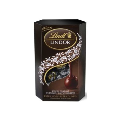 LINDT LINDOR Black Chocolate Balls 7.05 oz. (200 g.) - Lindt Lindor