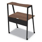 Linea Italia Kompass Flexible Home/office Desk 33 X 23.4 X 48 Mocha - Furniture - Linea Italia®