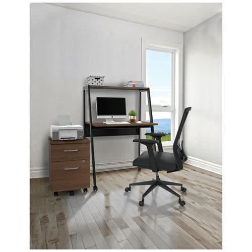 Linea Italia Kompass Flexible Home/office Desk 33 X 23.4 X 48 Mocha - Furniture - Linea Italia®