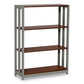 Linea Italia Trento Line Bookcase Three-shelf 31.5w X 11.5d X 43.25h Cherry - Furniture - Linea Italia®