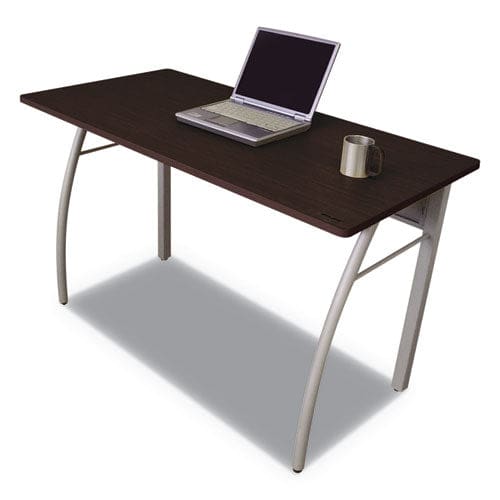 Linea Italia Trento Line Rectangular Desk 47.25 X 23.63 X 29.5 Cherry - Furniture - Linea Italia®