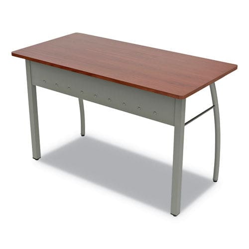 Linea Italia Trento Line Rectangular Desk 59.13 X 23.63 X 29.5 Cherry - Furniture - Linea Italia®