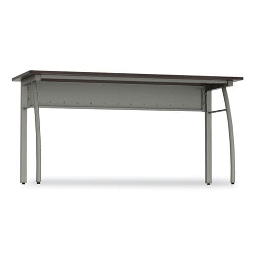 Linea Italia Trento Line Rectangular Desk 59.13 X 23.63 X 29.5 Mocha - Furniture - Linea Italia®
