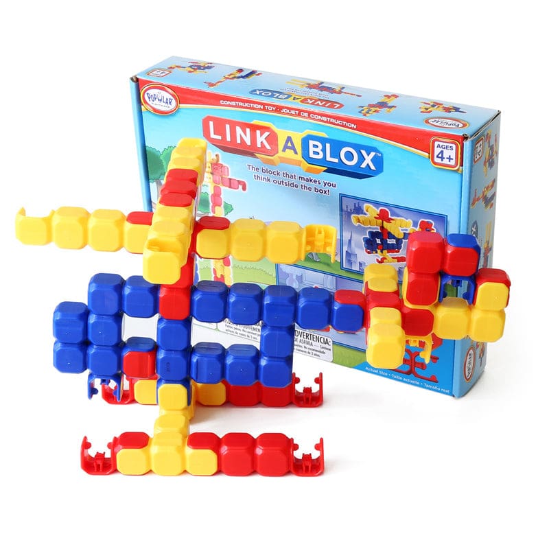 Linkablox 60 Pieces (Pack of 2) - Blocks & Construction Play - Popular Playthings