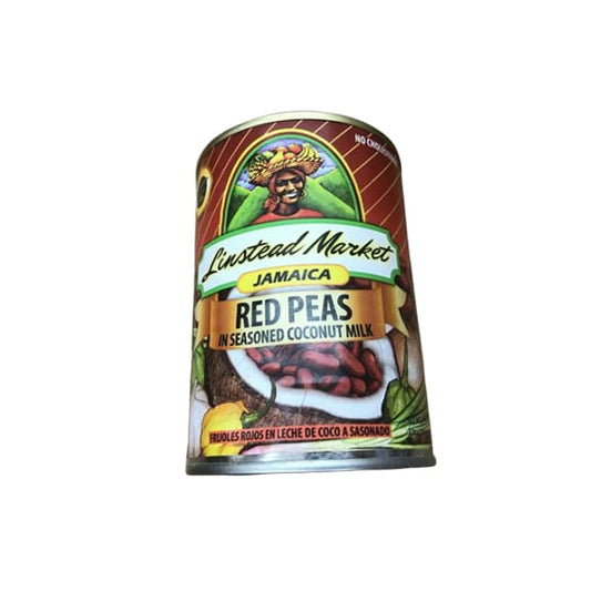 Linstead Market Jamaica Red Peas (Kidney Beans) in SEASONED Coconut Milk, 13 oz - ShelHealth.Com