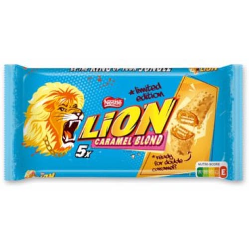 Lion Caramel Blond Chocolate and Caramel Snack Bar, 5.3 oz (150 g) ShelHealth