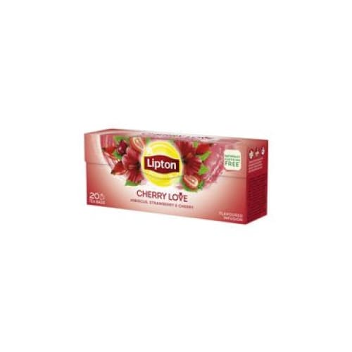 Lipton Cherry Love Strawberry and Cherry Tea Bags 20 pcs. - Lipton