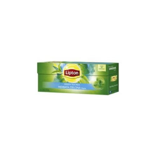 Lipton Green Tea Mint Tea Bags 25 pcs. - Lipton