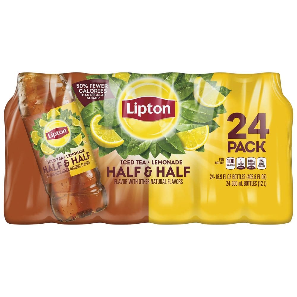 Lipton Half & Half Iced Tea & Lemonade (16.9 oz. 24 pk.) - Coffee Tea & Cocoa - Lipton Half