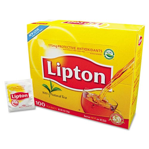 Lipton Tea Bags Black 100/box - Food Service - Lipton®