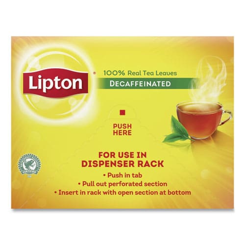 Lipton Tea Bags Decaffeinated 72/box - Food Service - Lipton®