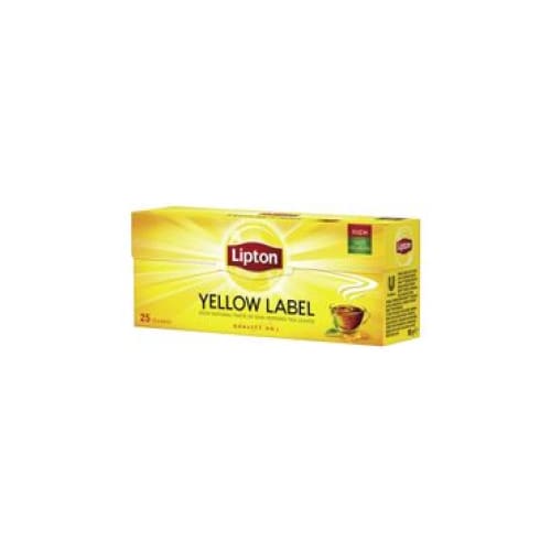 Lipton Yellow Label Black Tea Bags 25 pcs. - Lipton