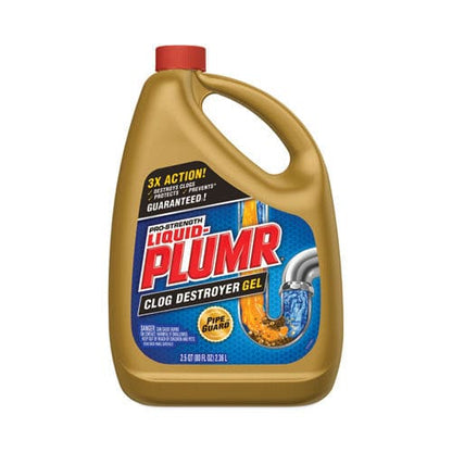 Liquid Plumr Clog Destroyer + Pipeguard Gel 80 Oz - Janitorial & Sanitation - Liquid Plumr®