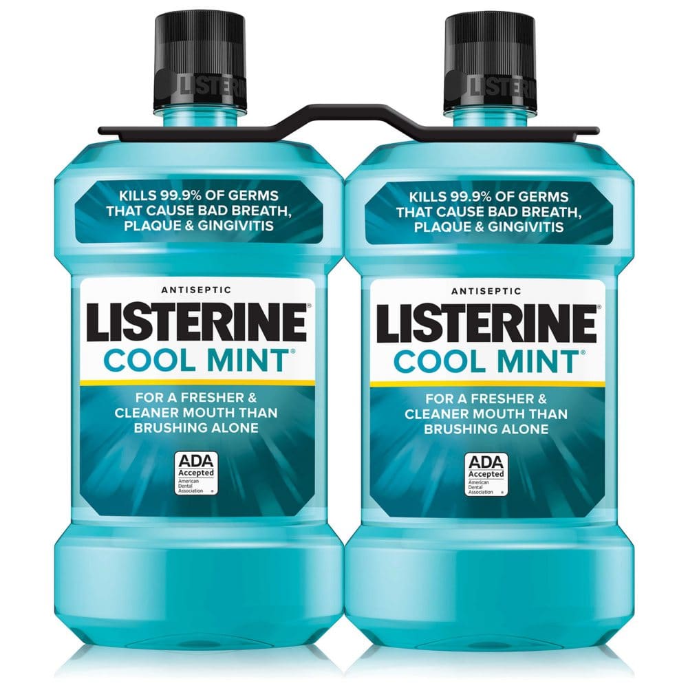 Listerine Cool Mint Antiseptic Mouthwash (1.5L 2 pk.) - Oral Care - Listerine Cool