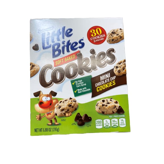 Little Bites Little Bites Soft Baked Mini Chocolate Chip Cookies, 6.88 oz.
