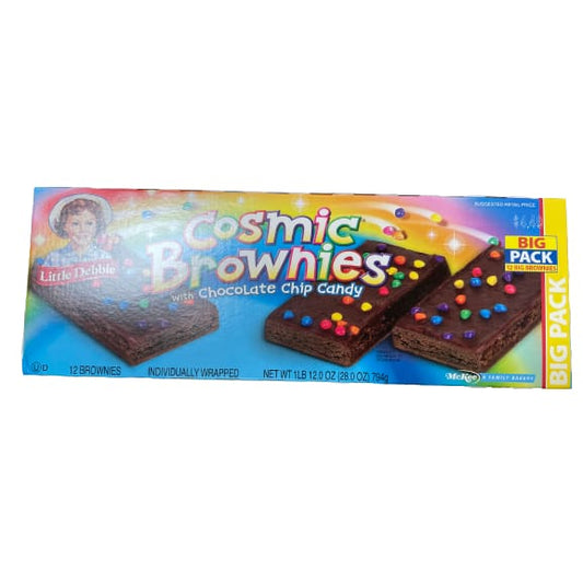 Little Debbie Little Debbie Big Pack Cosmic Brownies with Chocolate Chip Candy - 12 CT