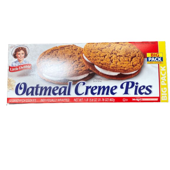Little Debbie Little Debbie Big Pack Oatmeal Creme Pies, 32 oz