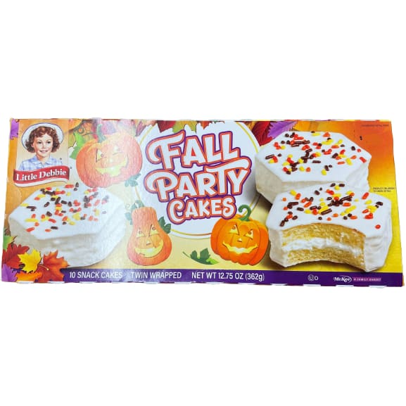Little Debbie Little Debbie Fall Party Cakes, 10 Snack Cakes, 12.75 oz.