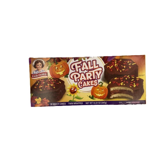 Little Debbie Fall Party Cakes Multiple Choice Flavor 12.22 oz. - Little Debbie