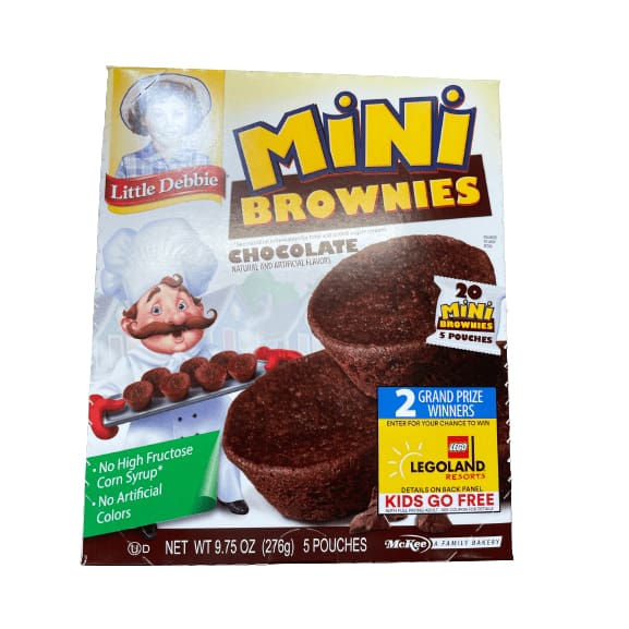 Little Debbie Little Debbie Mini Chocolate Brownies, 9.75 oz.